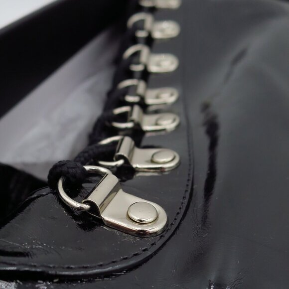 Pleaser Delight 3063 Thigh High Boot Patent Leather 6" Stiletto Platform - Picture 7 of 12